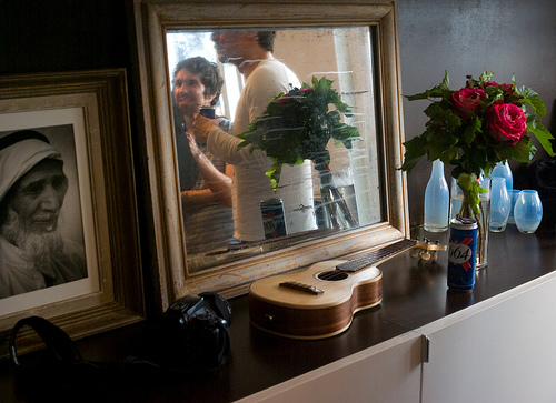 Dans le miroir